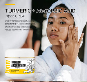 Hydrating AILKE Turmeric Skin Care for acne and pore refining, unisex formula with brightening turmeric extract.