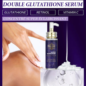 AILKE Glutathione 5-In-1 Women Skin Care Kit Brightening Serum Body Lotion Soap Dark Spots