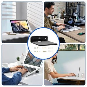 Wall Shelf Speaker Stand, Acrylic Wall Mount Display Shelf For Blue-tooth Speaker, Charging Rack Webcam, Cell Phones, Toy