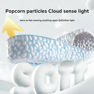 1 Pair EVA Material Invisible Height Increase Insoles For Shoes Breathable Shock Absorption Comfortable For Women Men