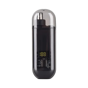 Hot Trend Vault nose hair trimmer with LED light, portable electric grooming device for travel and everyday use.