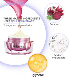Hot Trend Vault AILKE Skin Radiant Facial Cream for women, featuring a jar of whitening, moisturizing, anti-wrinkle skincare cream.