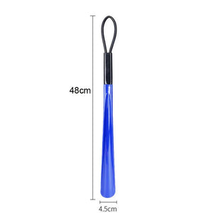 Hot Trend Vault plastic extra long flexible shoe horn for pregnant women, durable, effortless use, no bend, helps with shoe dressing.