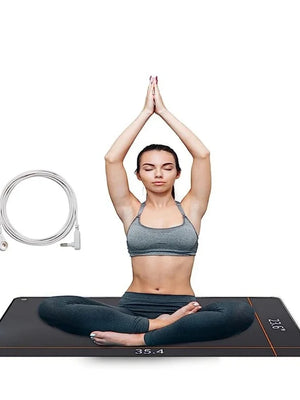 Grounding Mat Sleep Mat EMF Recovery Yoga Mat Improve Energy Release Body Foot With Anti-tangle Earthing Coiled Grounding Cord