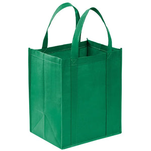 Reusable shopping bag by Hot Trend Vault, foldable eco-friendly tote with large capacity for women, shown in a stylish design.