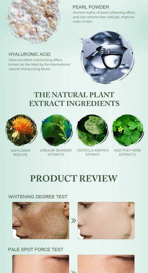 MeiYanQiong dark spot remover cream for women with snail extract, featuring a sleek jar and product packaging.