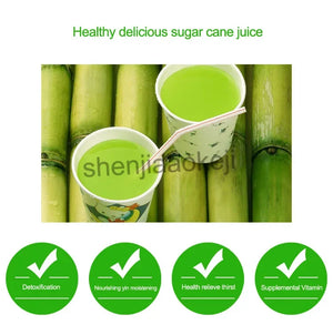 Hand Crank Stainless Steel SugarCane Machine Manual Sugar Cane Juicer 100% Sugar Cane Juice Machine 50kg/H