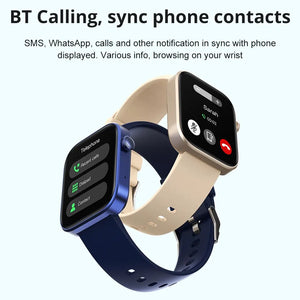Hot Trend Vault COLMI P71 smartwatch with voice calling and health monitoring, featuring a sleek unisex design.