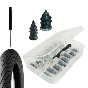 Vacuum Car Tyre Repair Rubber Nail Set Universal Tire Screw Tubeless Repair Tools Accessories Kit for Motorcycle Truck