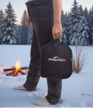 Lightweight Hot Trend Vault men's and women's down winter hiking pants designed for warmth and comfort in cold weather.