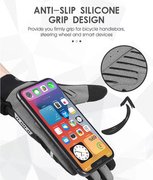 WEST BIKING Cycling Gloves Full Finger Bicycle Sports Gloves Men Women Spring Autumn Gym Motorcycle Camping Hiking Gloves