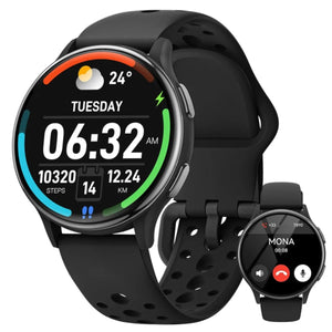 Hot Trend Vault Anyloop smartwatch for women featuring a 1.27-inch display, fitness tracking, call notifications, compatible with iPhone and Android