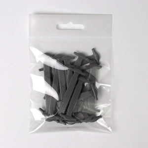 Hot Trend Vault silicone shoelaces lazy lacing kit with 16 pieces for sneakers, featuring easy no-tie fit and colorful design.