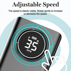 Nail Drill Machine 35000 RPM Rechargeable Nail Gel Polisher for Manicure Machine Electric Nail Drill With Full LCD Display