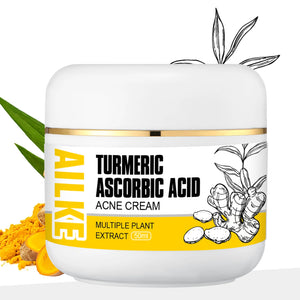 Organic turmeric skincare set by Hot Trend Vault with brightening and acne-clearing benefits for all skin types.