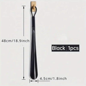 Hot Trend Vault plastic extra long flexible shoe horn for pregnant women, durable, easy to use, no bend, helps put on shoes easily.