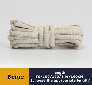 Durable polyester round sport shoelaces for men and women, outdoor accessories by Hot Trend Vault, shown in black with aglets.