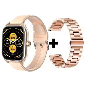 Hot Trend Vault smartwatch with 1.83-inch HD display, Bluetooth call alerts, music, and sports mode for Android and iOS devices.