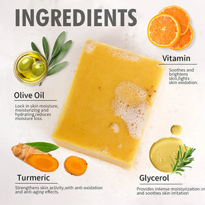 Unisex AILKE Turmeric Skin Care acne lightening and pore refining serum in a sleek bottle, ideal for clear, glowing skin.