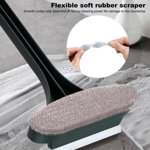 Hot Trend Vault 2-in-1 window screen cleaning squeegee and brush for easy home window maintenance.
