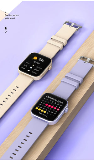 Hot Trend Vault COLMI P71 smartwatch with voice calling and health monitoring features, unisex design on display.