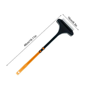 Hot Trend Vault 2-in-1 window screen cleaning squeegee and brush for home use, with ergonomic handle and durable design.