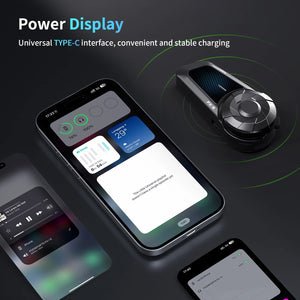 2pcs Fodsports FX-S Motorcycle Intercom Wireless Bluetooth Helmet Headset,1000M,BT5.4