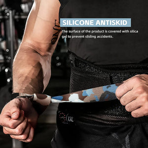 Black Hot Trend Vault weightlifting wrist straps with non-slip grip and adjustable fit for athletes during strength training