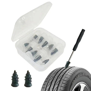 Vacuum Car Tyre Repair Rubber Nail Set Universal Tire Screw Tubeless Repair Tools Accessories Kit for Motorcycle Truck