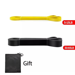 Resistance Bands Exercise Elastic Band Home Yoga Gym Equipment Accessories Sports Power Pull-Up Assist Band Bodybuilding