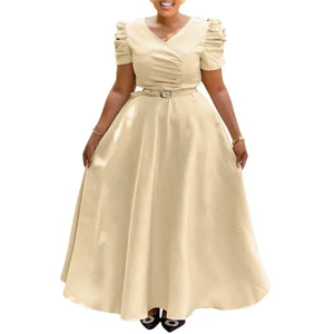 Elegant A Line Women Dresses Office Ladies Classy Business Party Modest Classy Church Event Birthday Wedding Guest Female Gowns