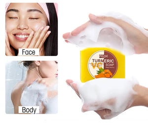 Ailke Turmeric Whitening Skin Care Set by Hot Trend Vault featuring unisex products for a radiant glow, displayed together.