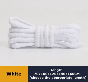 Durable polyester round sport shoelaces for men and women, outdoor accessories by Hot Trend Vault.