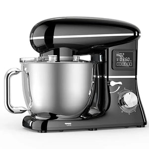 Hot Trend Vault Balashov 1500W electric stand blender for cooks, featuring a sleek black base and powerful blending blades.