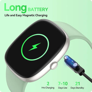 Smart Watches for Men Women Sleep Tracking, 46mm 1.3oz Step Calorie Counter Fitness Watch Activity Trackers Pedometer forAndro