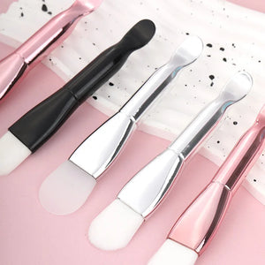 Face Mask Brush Homemade Facial Mask Stirring Brush Flat Soft Hair Face Mask Mud Applicator Skin Clean Care Tools Supplies
