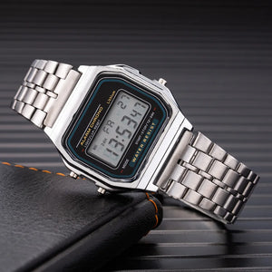 2025 Digital Watches For Men Sports Waterproof Bracelet Clock Gold Electronice LED Wristwatch Women Casucal montre homme relogio