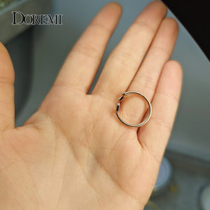 DOREMI Open Ring Custom Letter Jewelry Iced Out Zircon Stone Geometric letters fashion Ring For Women Handmade Jewelry For Gifts