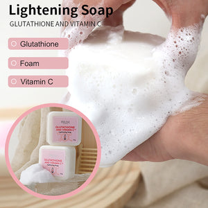 AILKE Whitening Skin Care Set With Glutathione Vitamin C For Unisex Radiant Glow And Dark Spot Reduction