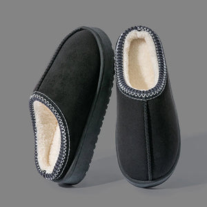 Women's Plush Slippers Winter Warm House Shoes Fashion Thick EVA Sole for Indoor Outdoor Use Cozy Non-Slip Couple Home Footwear