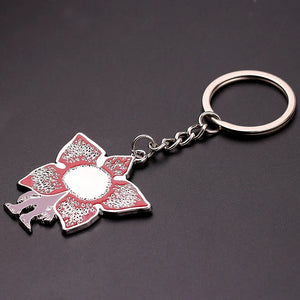 USA Sci-fi Thriller TV Series Demodog Keychain Metal Pendent Car Key Chain Keyring Jewelry Accessories Gifts For Men Women