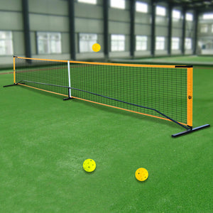 Portable pickleball set with 22ft net and paddles from Hot Trend Vault, ideal for outdoor fun and active play.