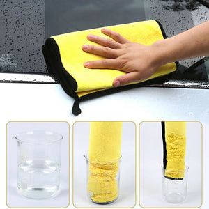Microfiber Cleaning Towel Extra Soft Super Absorbent Car Cleaning Cloth Professional Detailing Car Drying Towel Wash Accessories