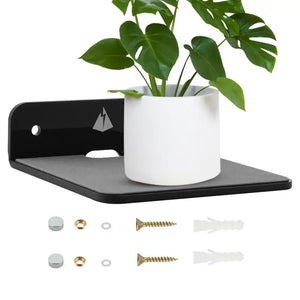 Wall Shelf Speaker Stand, Acrylic Wall Mount Display Shelf For Blue-tooth Speaker, Charging Rack Webcam, Cell Phones, Toy