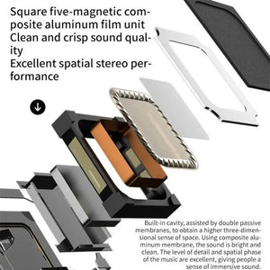 For Xiaomi 5.1 Air Conduction Bluetooth Headphones Noise Reduction Sports Waterproof Wireless Earphones Ear Hooks Headsets INMAS