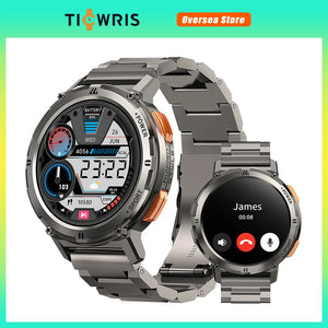 Original TICWRIS TANK T2 Military Smart Watches Men AMOLED Bluetooth IP69K Waterproof AI Voice Assistant Women Smartwatch Ultra