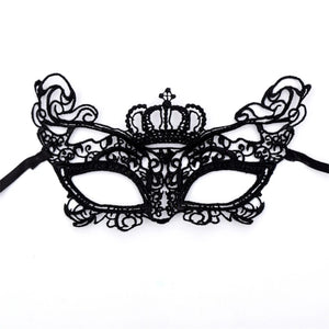 New Fashion Sexy Women Hollow Lace Masquerade Face Mask Lstry Princess Prom Party Props Costume Halloween Masquerade Mask Women