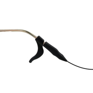 Hot Trend Vault anti-slip sunglasses strap with ear hook for sports, designed to secure eyewear during active use.