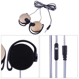 Mobile Wired Headphones 3.5mm Sport Earbuds With Bass Phone Earphones Stereo Headset Mic Music Earphones For Huawei