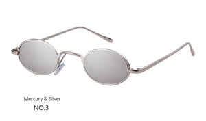 Sorvino Skinny Steampunk sunglasses for women by Hot Trend Vault, featuring a stylish black frame and unique vintage-inspired design.